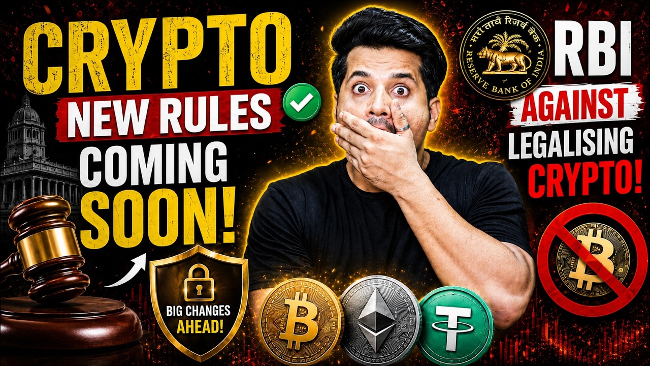 🚨 Crypto Regulation in India 🇮🇳 | RBI vs Crypto 😱 New Crypto Rules Explained | Bitcoin News Today 🔥