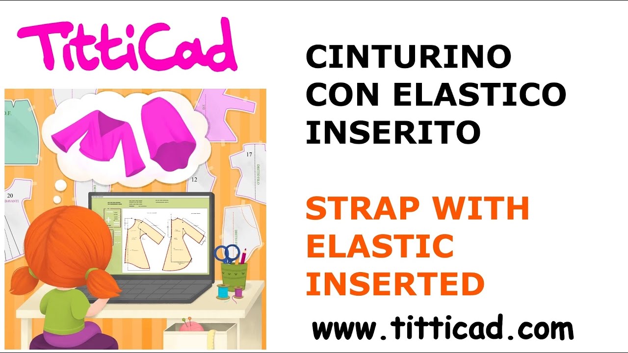 Cinturino con elastico inserito