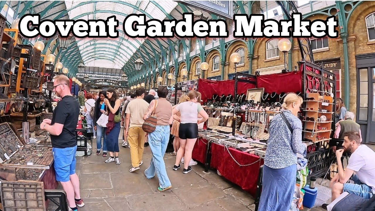 Covent Garden Market Walking Tour: The Best of London's Market Scene | Shops, Food Art and Culture