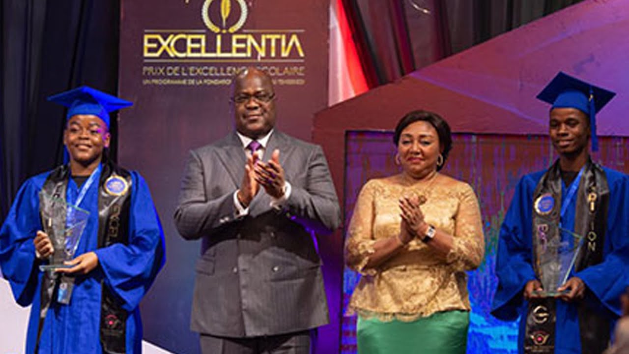 DIRECT : Pdt FELIX TSHISEKEDI & LA 1ère DAME DENISE NYAKERU AU REMISE BREVET EXCELLENTIA