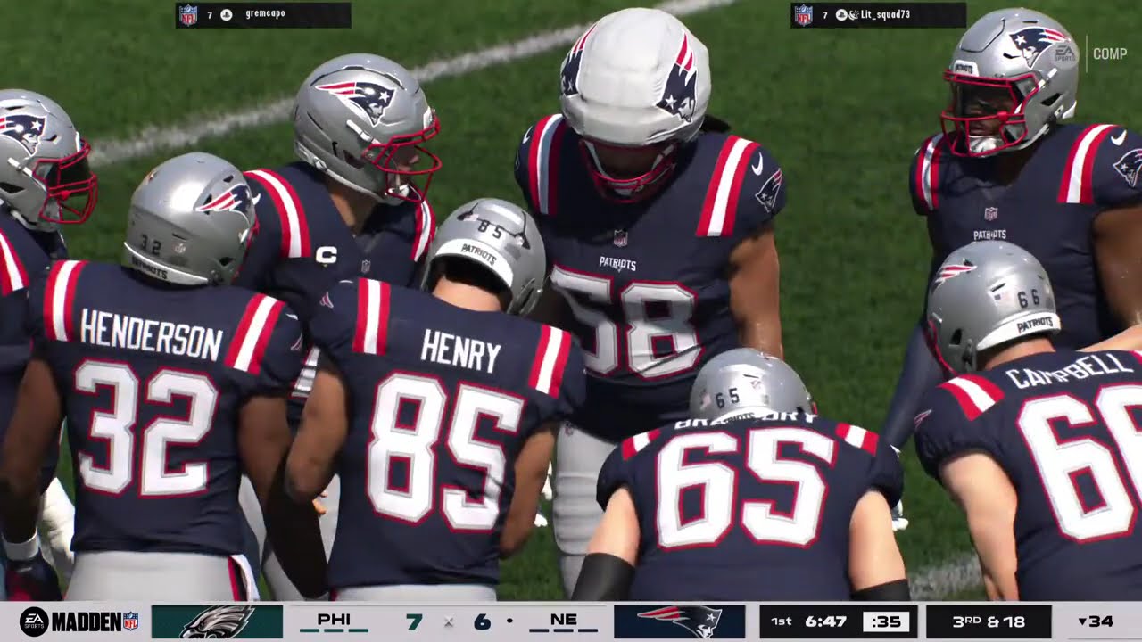 Philadelphia Eagles vs New England Patriots