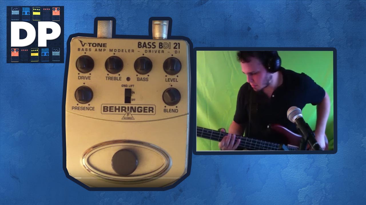 Behringer BDI 21 Pedal Demo Review Español