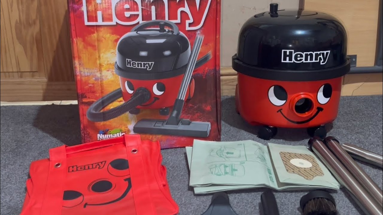 I got a BRAND NEW 2006 Henry vacuum!!!
