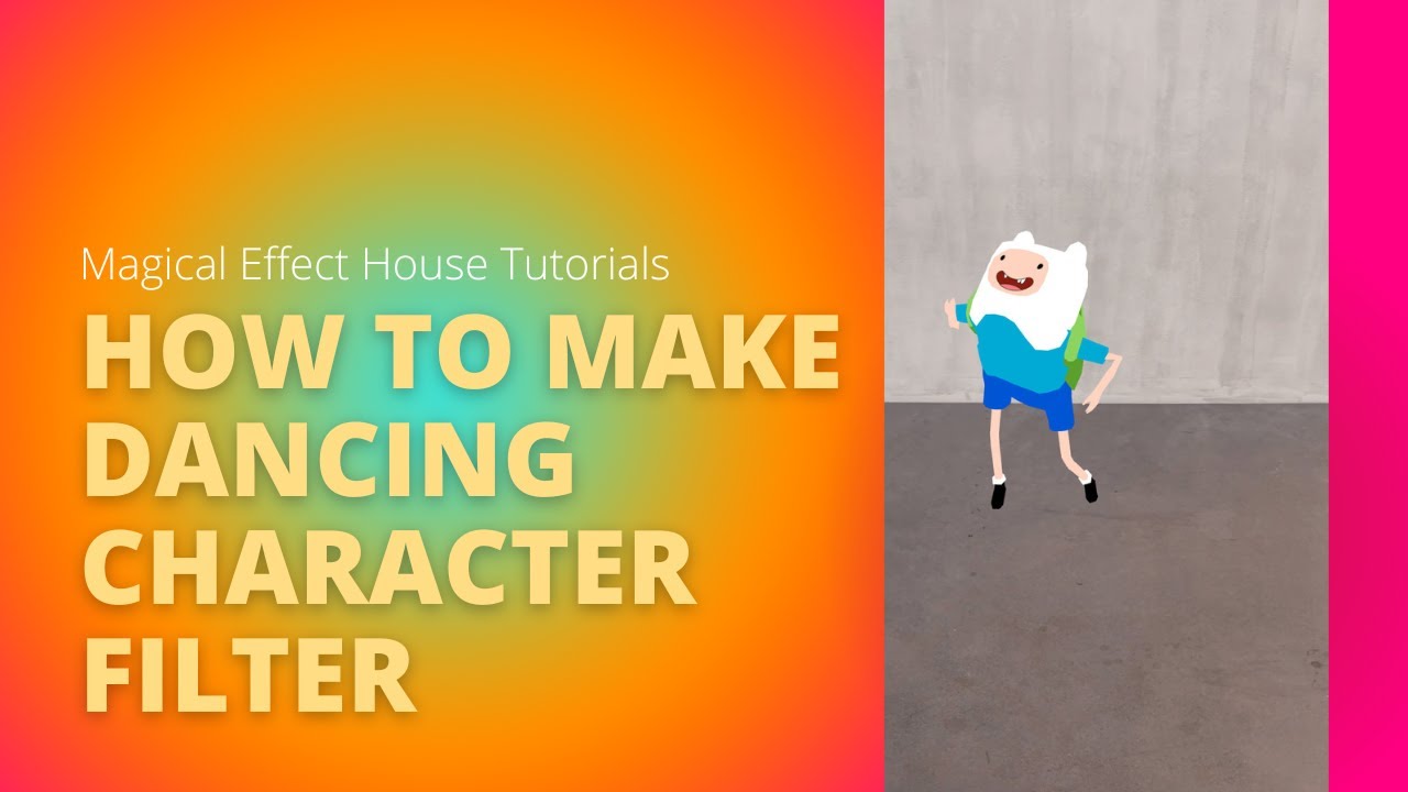 How to make dancing character filter | Magical Effect House Tutorials