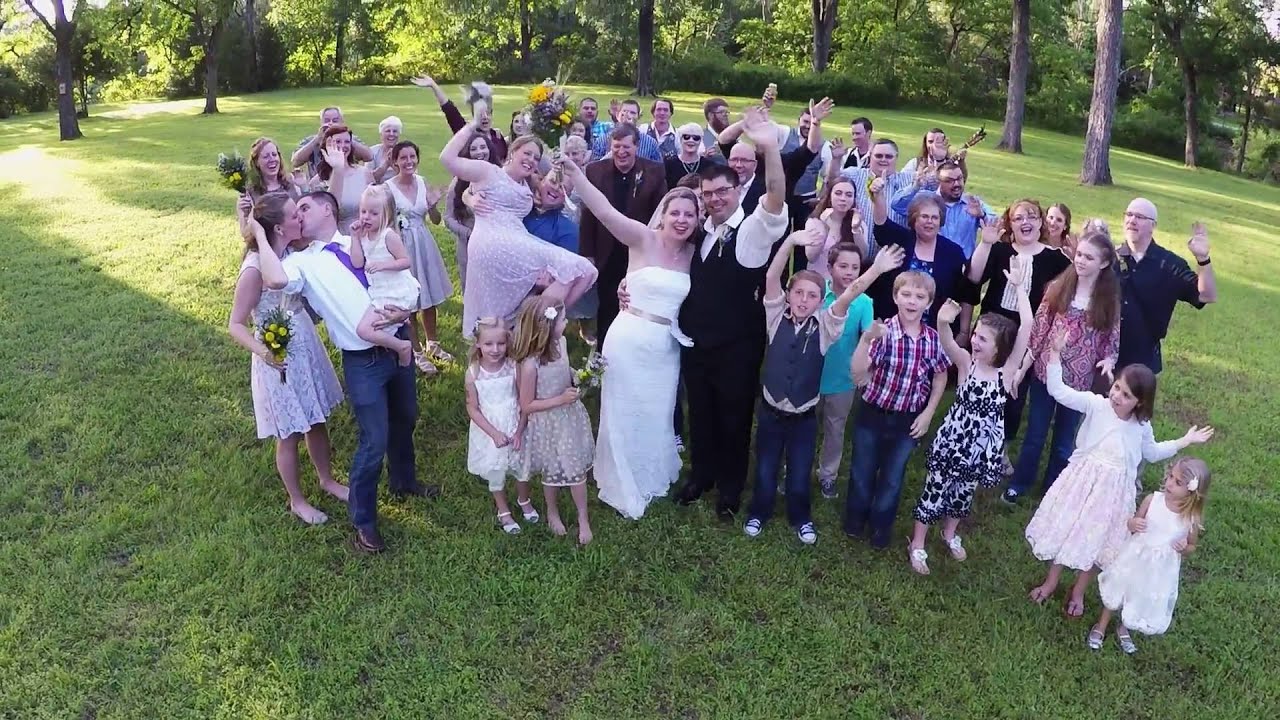 Aerial Wedding Video from the Drone