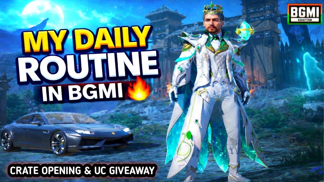 My Daily Routine in BGMI 🔥 #bgmi #pubgm #ucgiveaway #rpgiveaway #popularityevent #thorksgaming 