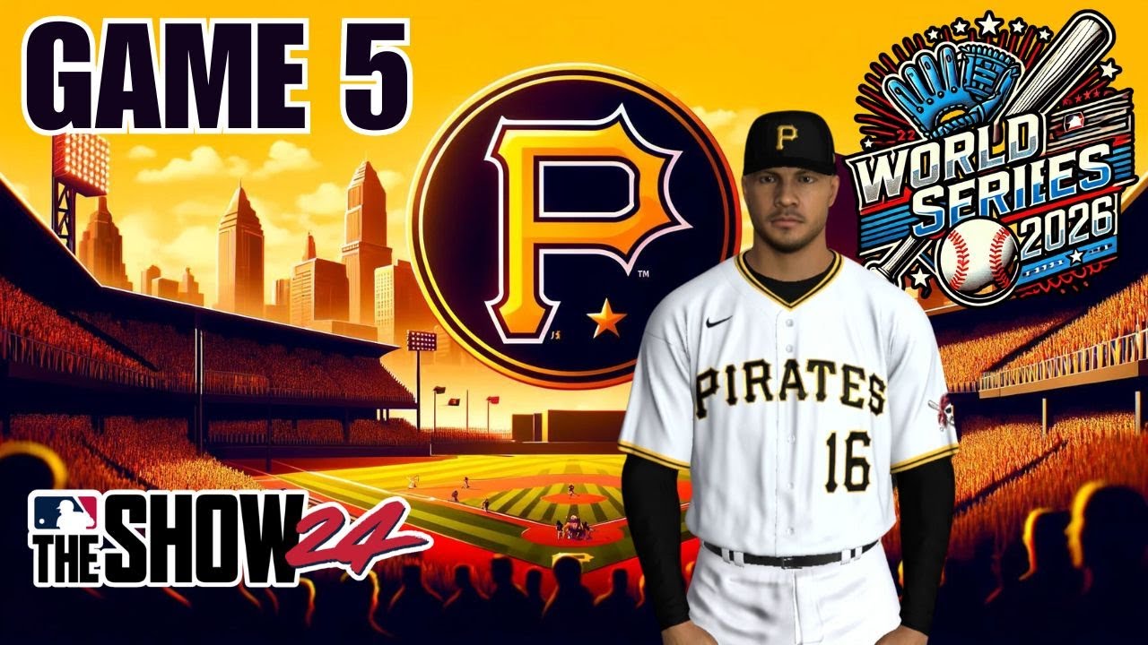 World Series Game 5 - Pirates vs Rangers | MLB The Show 24