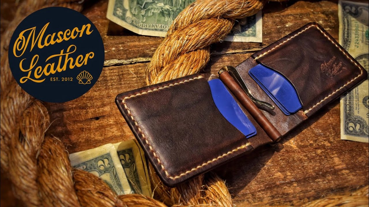 Making a Leather Wallet! - The Gatsby