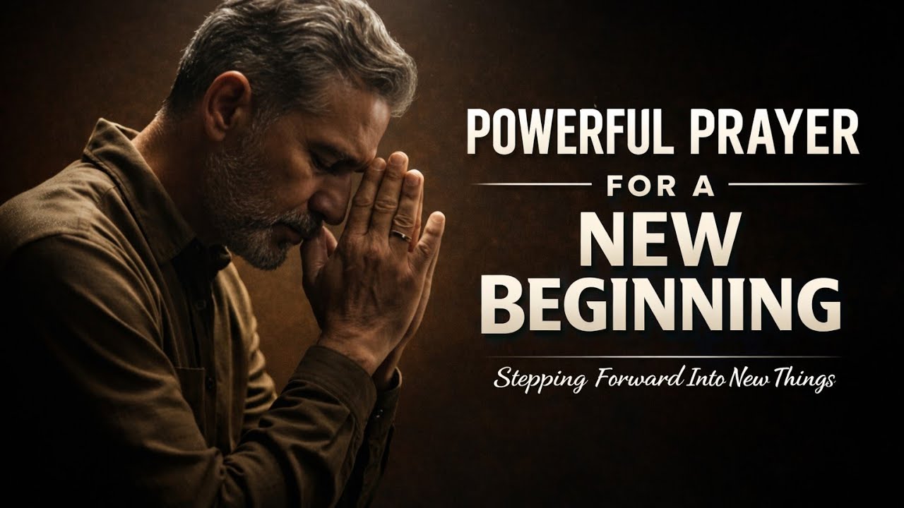 A Powerful Prayer for a New Beginning | Let Go of the Past & Step Into God’s New Thing