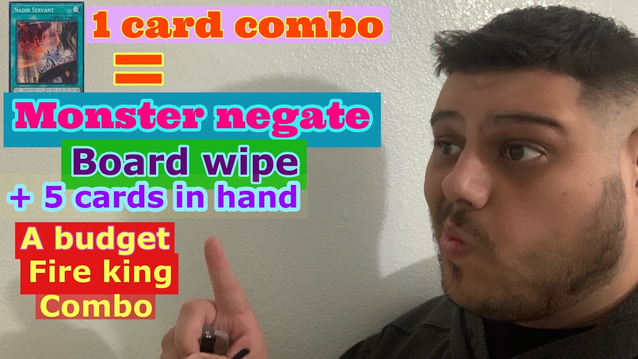Nadir servant 1 card combo a budget Fire King Dogmatika combo