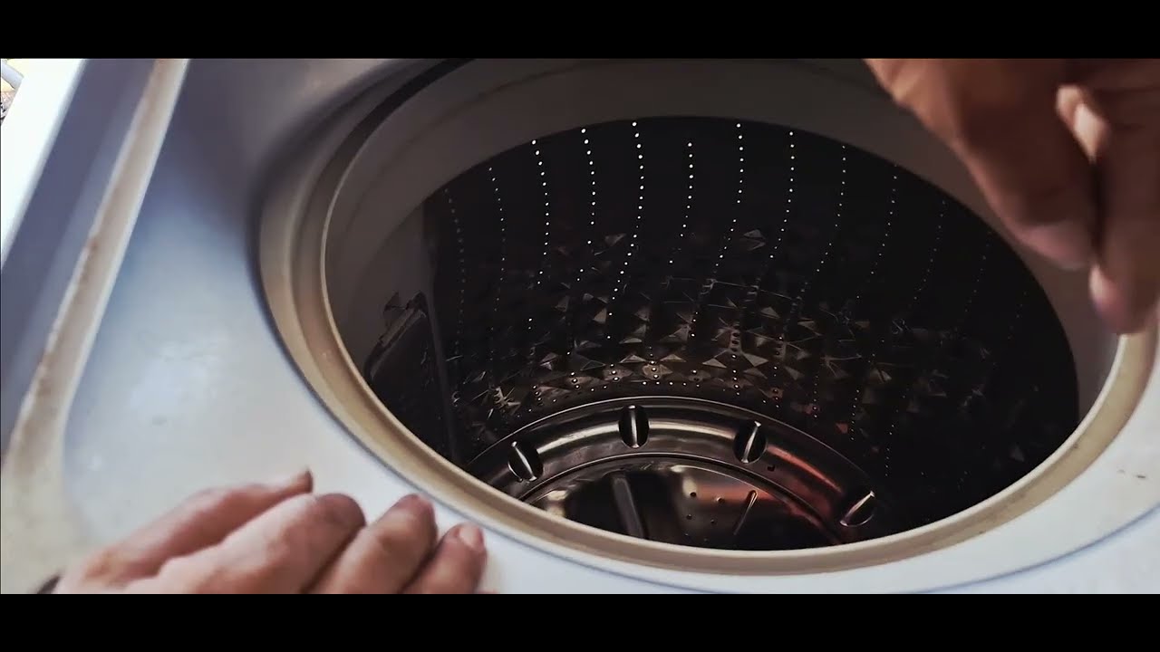 เครื่องซักผ้า Samsung ปั่นแห้งแล้วเสียงดัง