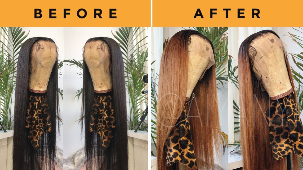 AMAZON PRIME WIG: HOW TO GET THE PERFECT GOLDEN BROWN HAIR COLOR WITH BOX DYE || ISEE HAIR AMAZON