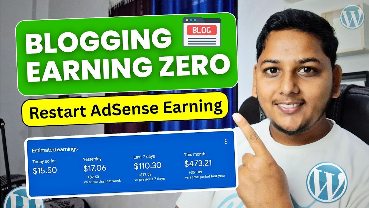 Blogging Earning Zero Take This Genius Step to Restart Your AdSense Earning in 2026