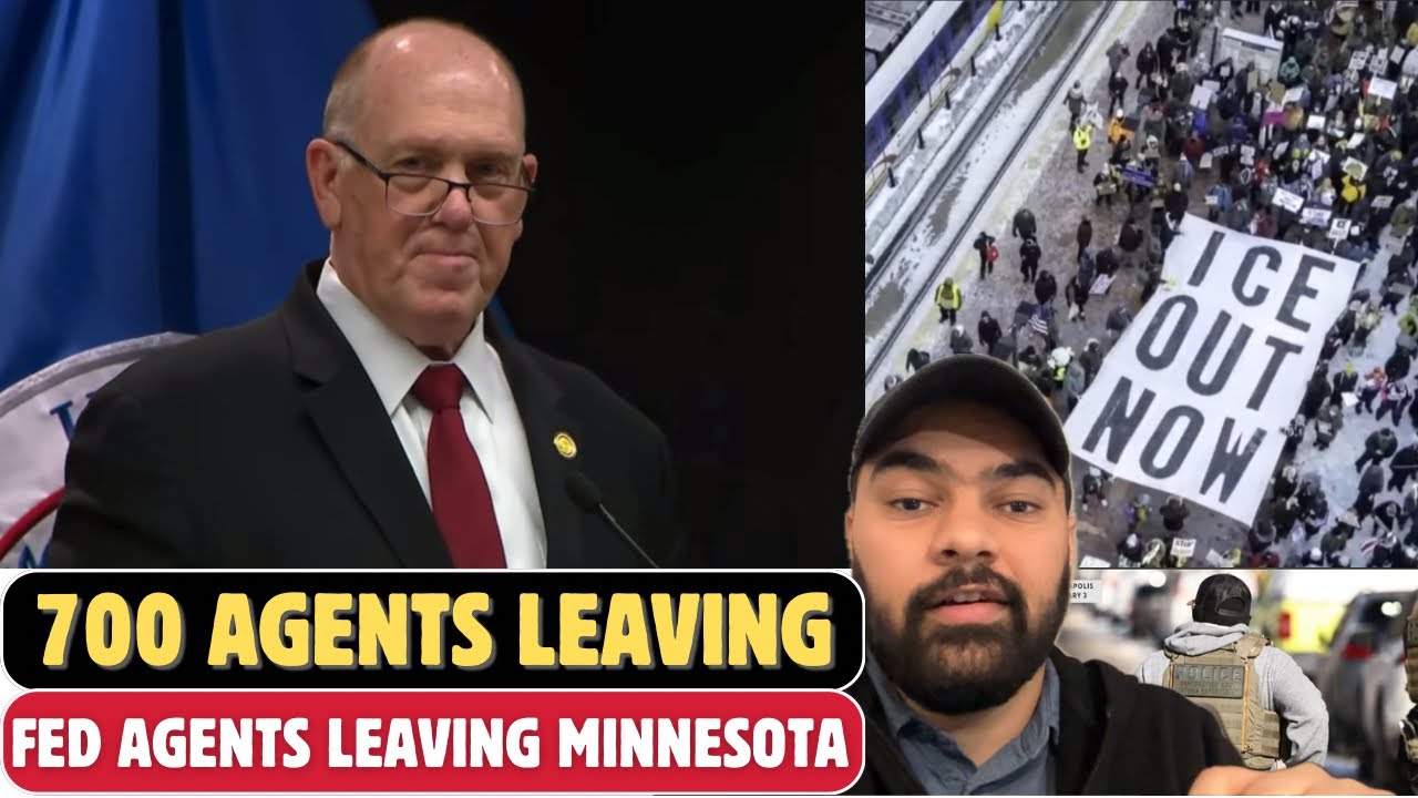 700 Immigration Agents Leaving Minnesota Effective Immediately Announced By Border Czar Tom Homan 
