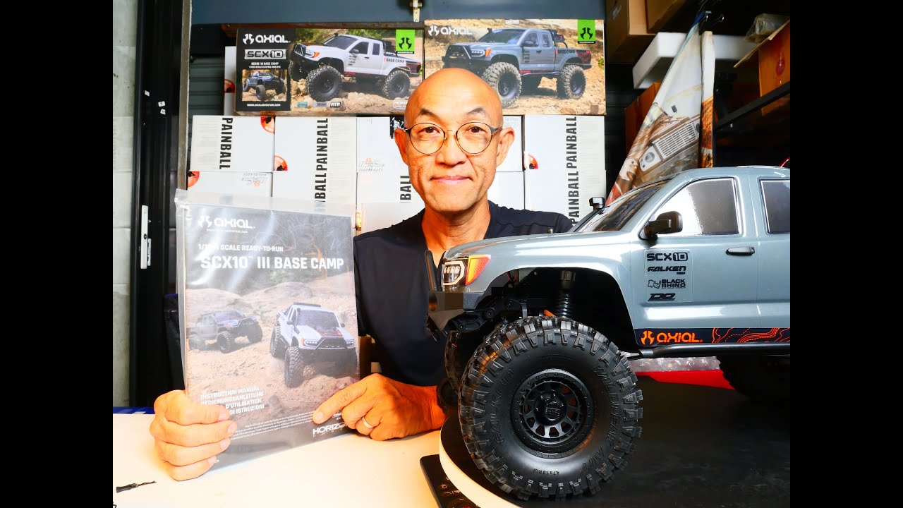 รีวิวรถสเกลพร้อมเล่น : AXIAL1:10 SCX10 III BASE CAMP 4X4 ROCK CRAWLER RTR