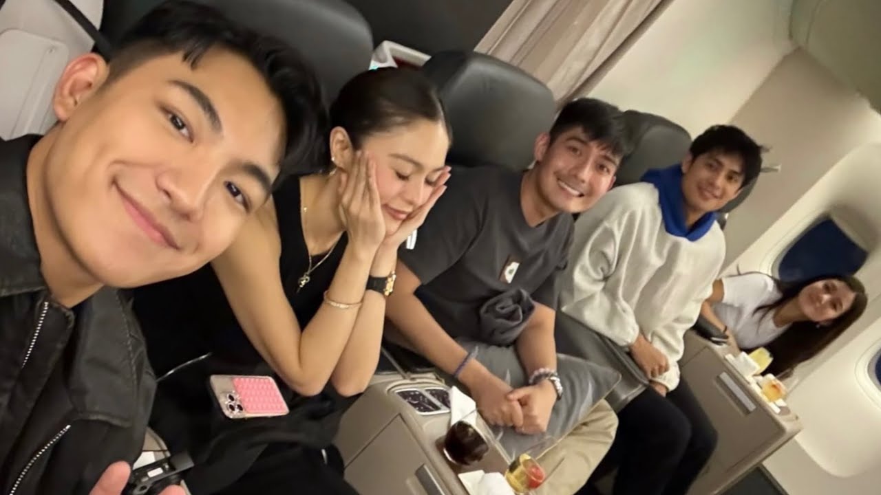 Kim Chiu DonBelle Regine Ogie Alcasid at Iba pang Kapamilya Stars Byahe na Papuntang England
