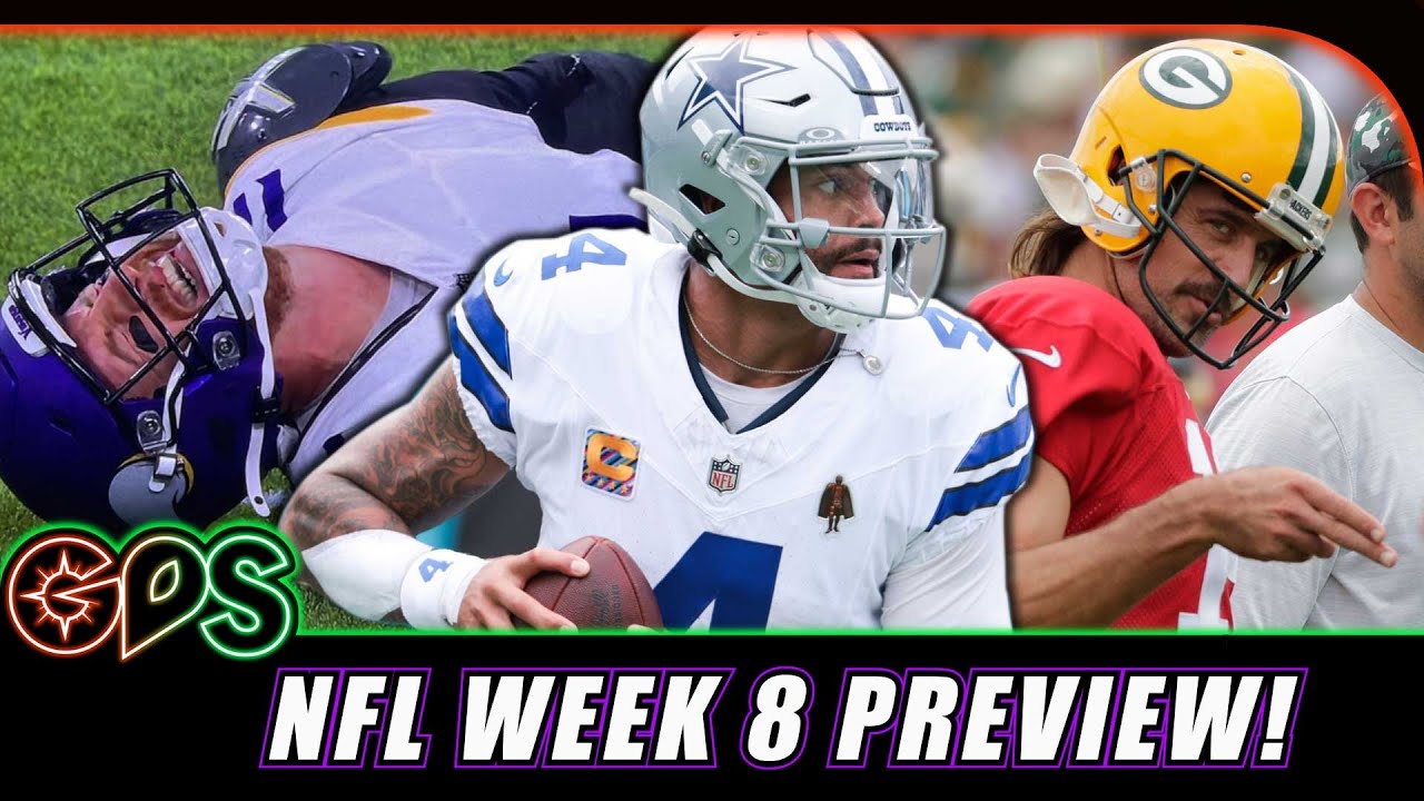 Vikings are in TROUBLE: NFL Week 8 Preview