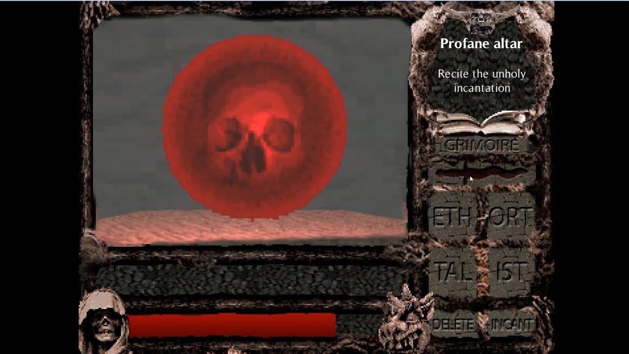 Hand of Doom - Retro Style Horror Dungeon Crawler Featuring Deep Skeleton Voices and Spells