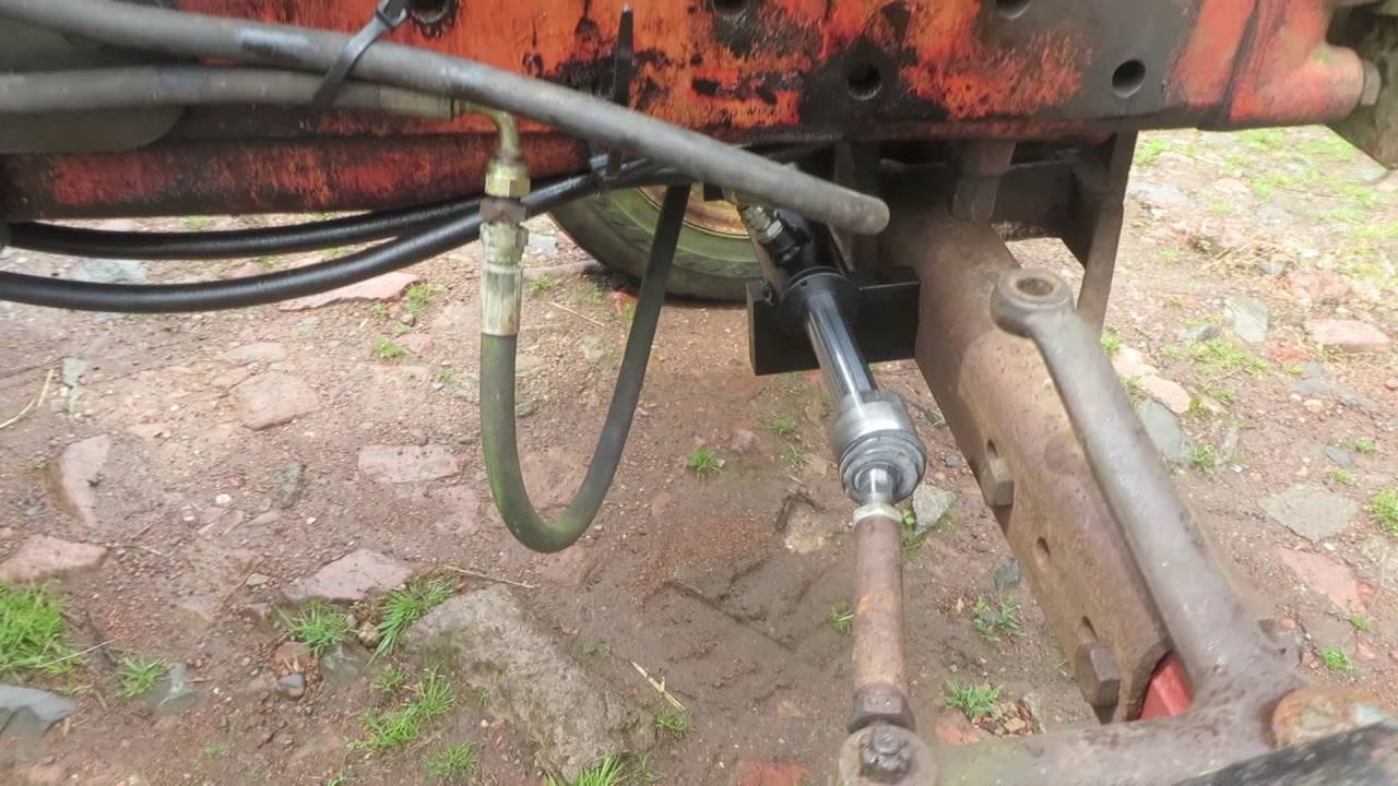 Рулевой привод Nuffield, изготовленный на заказ