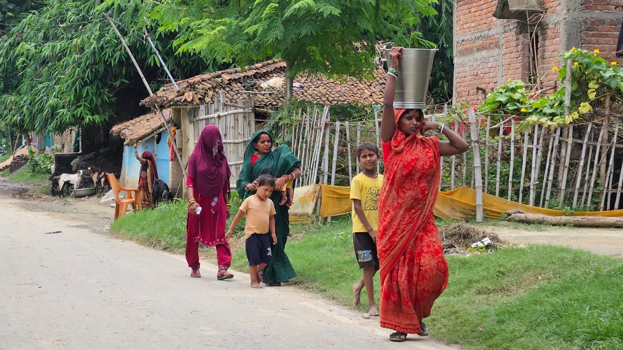 🇳🇵Nepal Village Life Near India Border 🇮🇳 
