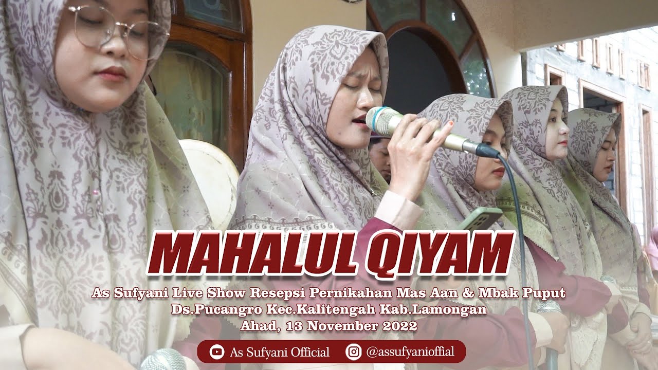MAHALLUL QIYAM MERDUUU | VOC. LULUK AZ ZAHRA AS SUFYANI