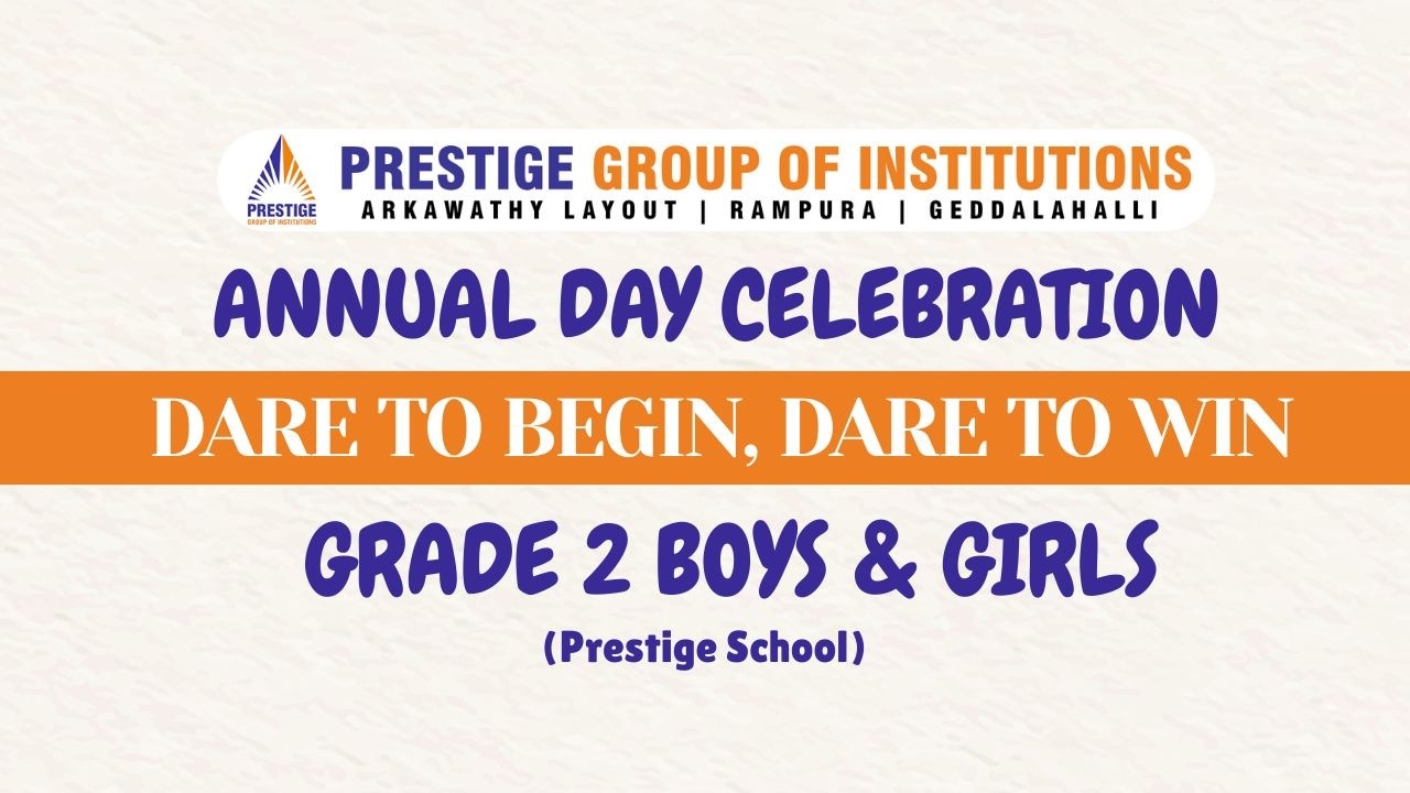 Prestige School  GRADE 2 BOYS & GIRLS   PS Annual Day 2025 26 #annualday #prestigeschool