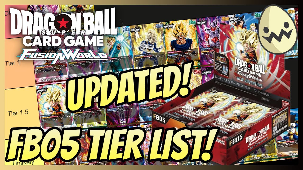 Dragon Ball Super Fusion World: UPDATED FB05 Tier List!