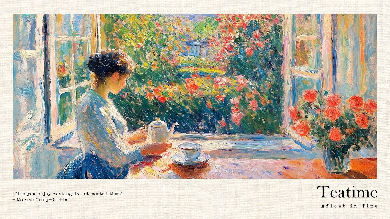 Teatime | A playlist for a quiet morning | Work Study Focus Reading Stress Relief Calm Relaxing