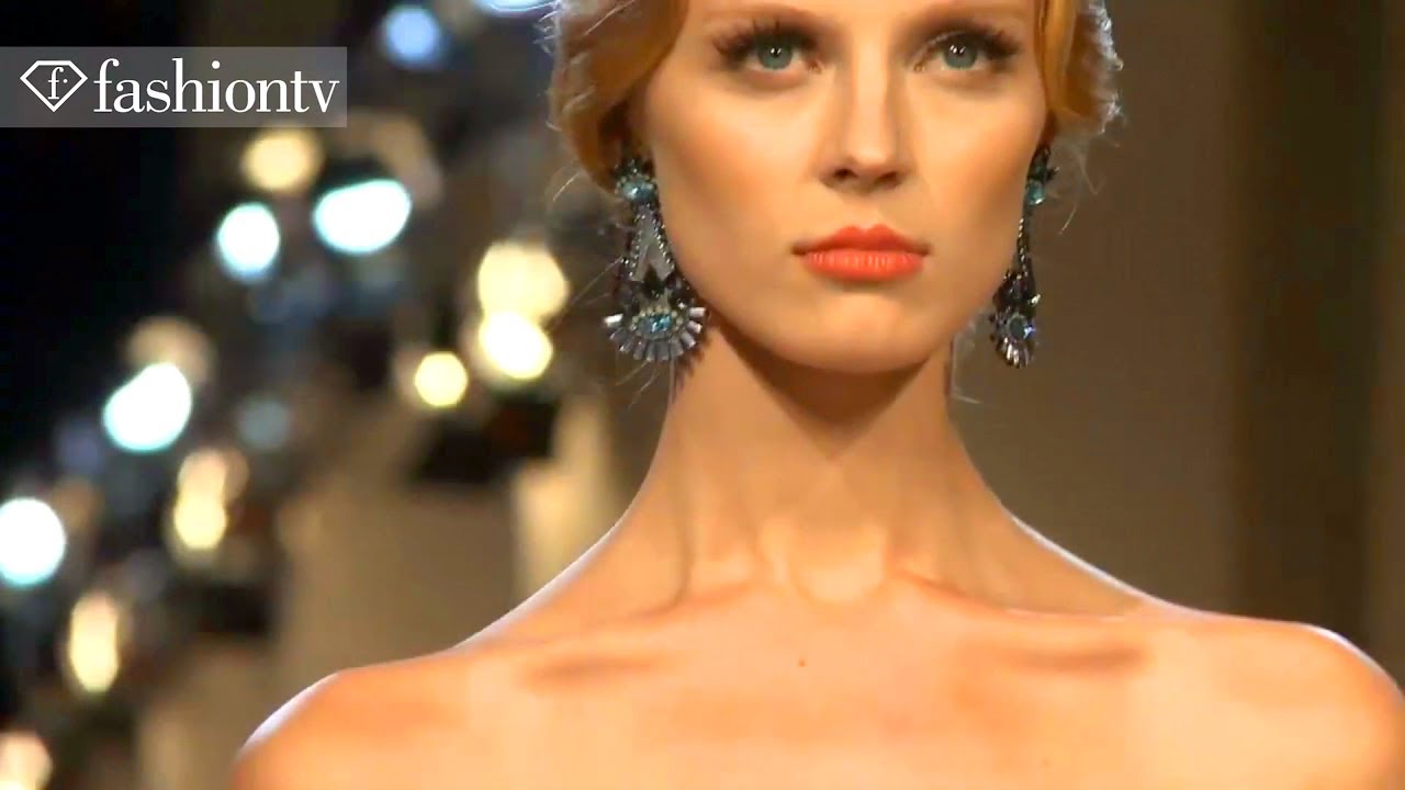Zac Posen Runway Show - New York Fashion Week Spring 2012 ft Coco Rocha - NYFW | FashionTV - FTV