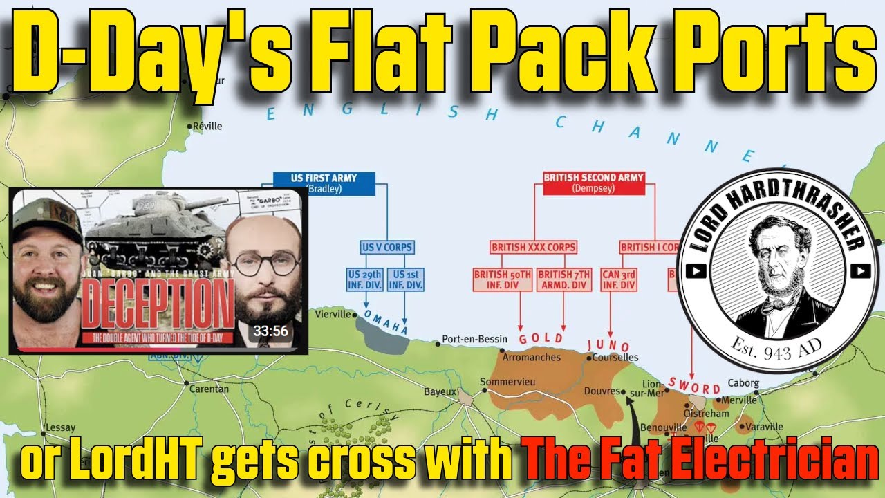 D-Day's Flat Pack Ports OR Lord HT Get's Cross with The Fat Electrician