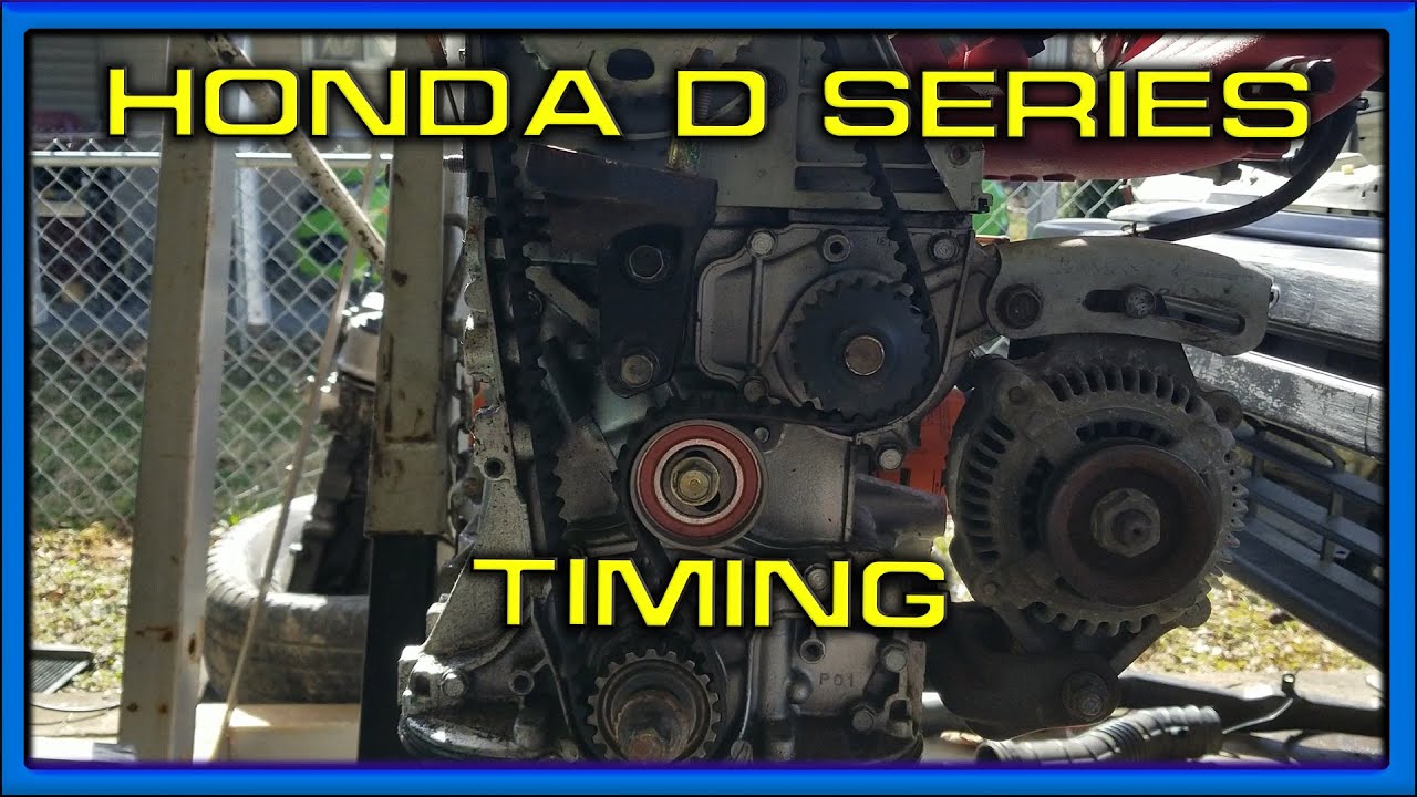 Установка фаз газораспределения на двигателях Honda D Series D15/D16 D15b2 D16a6 D16z6 D16y7 D16y...
