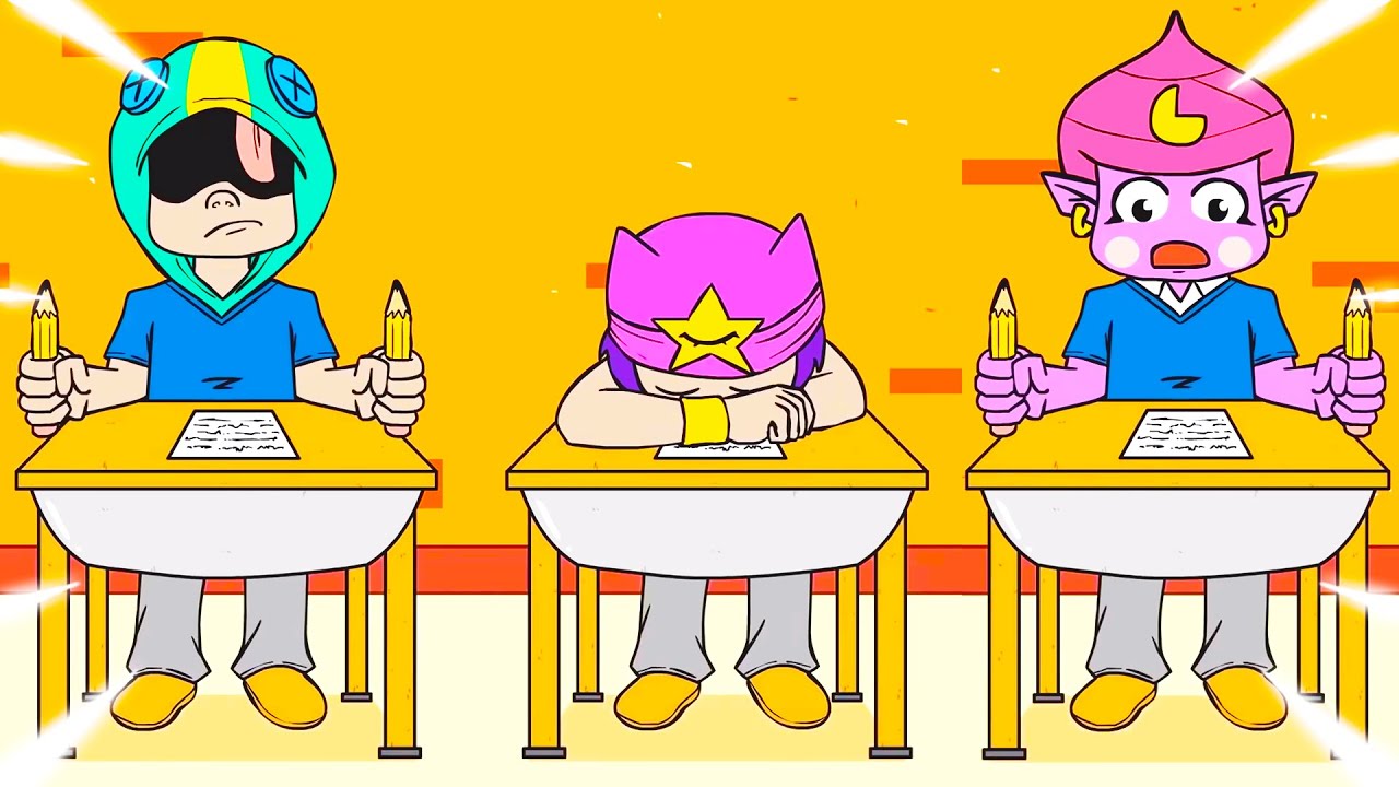 LA SCUOLA DI BRAWL STARS! (ANIMAZIONI BRAWL STARS)