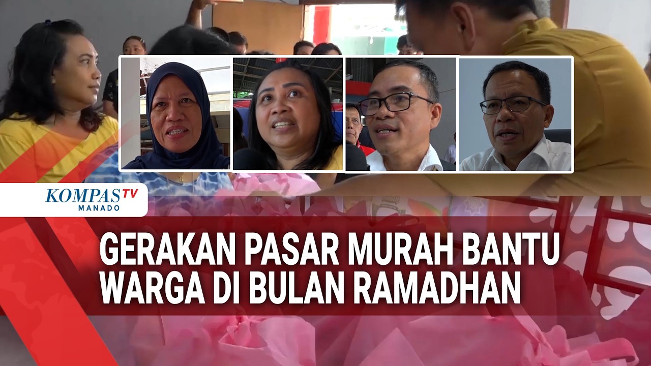 GERAKAN PASAR MURAH BANTU WARGA DI BULAN RAMADHAN