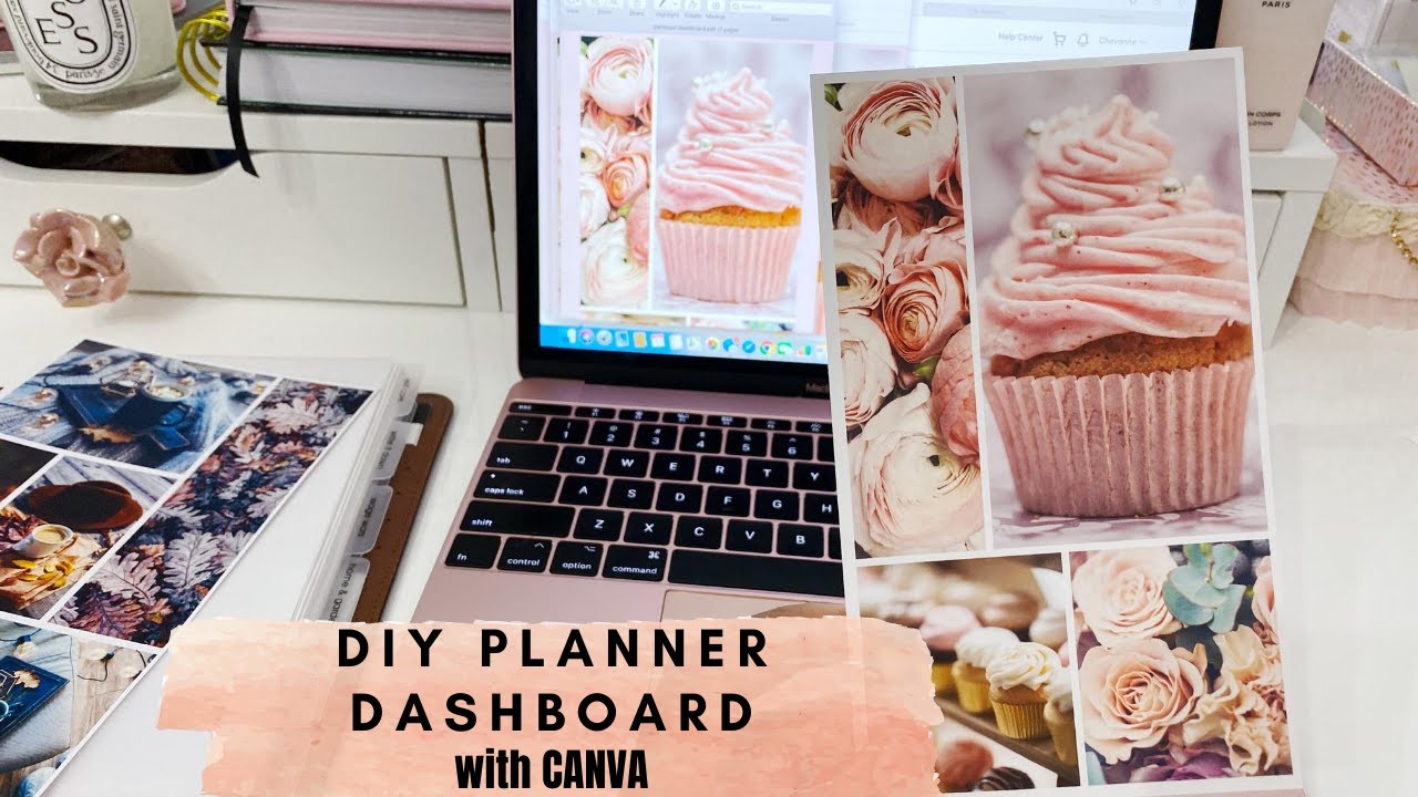 DIY PLANNER DASHBOARD WITH CANVA | How to make dashboards with Canva