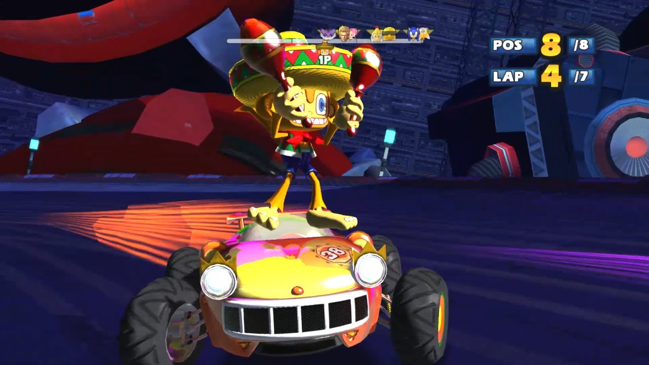 AMIGO Turbine Loop 7 Laps Expert (Request) Sonic & Sega All-Stars Racing -PC