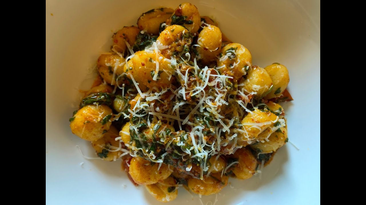 Gnocchi with Nduja & Spinach
