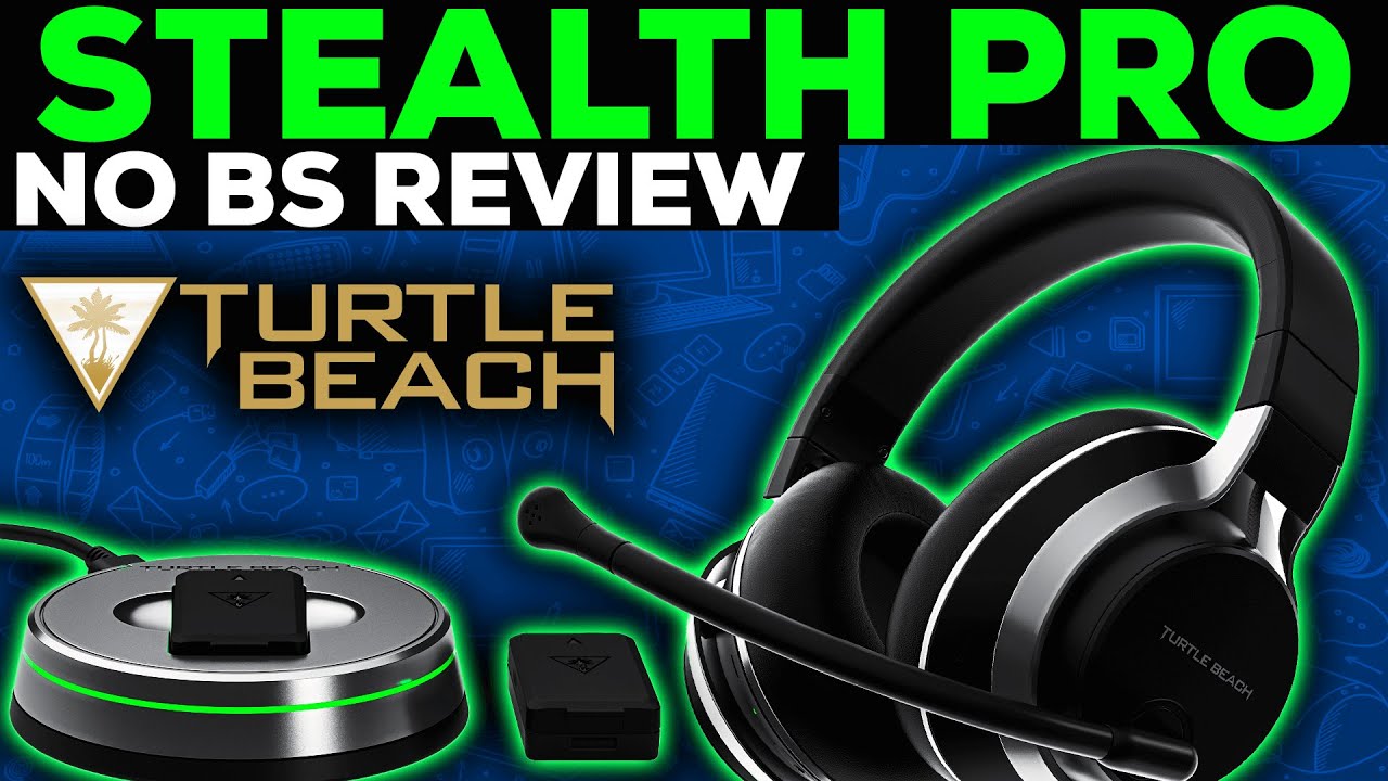Turtle Beach STEALTH PRO REVIEW | Best Gaming Headset - Wireless Bluetooth Surround Sound