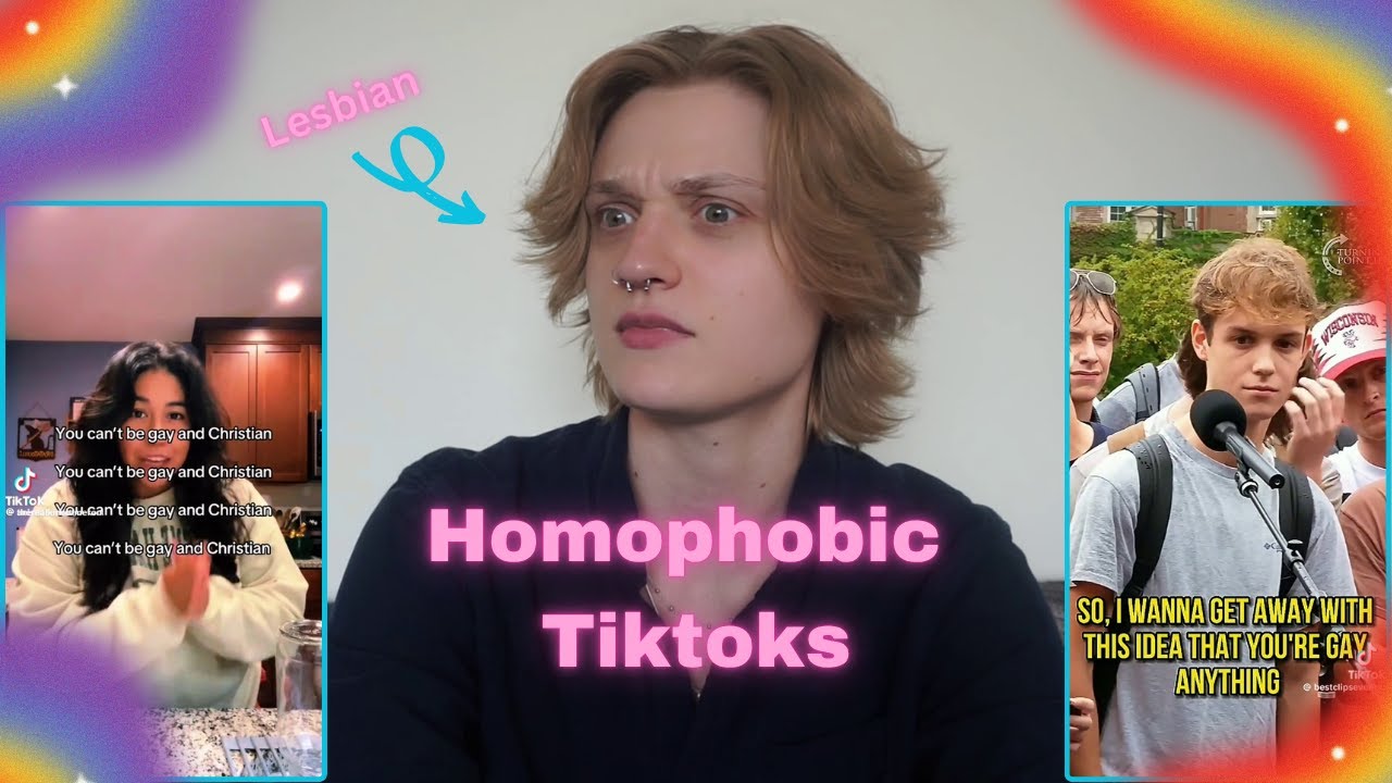 Гомофобные тиктоки, от которых у меня тяжёлый взгляд