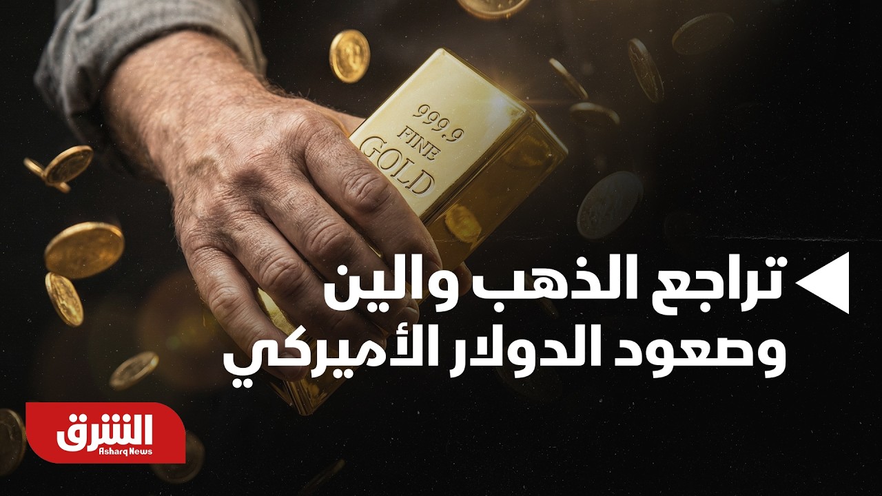تراجع الذهب والين والفرنك مع صعود الدولار الأميركي - أخبار الشرق