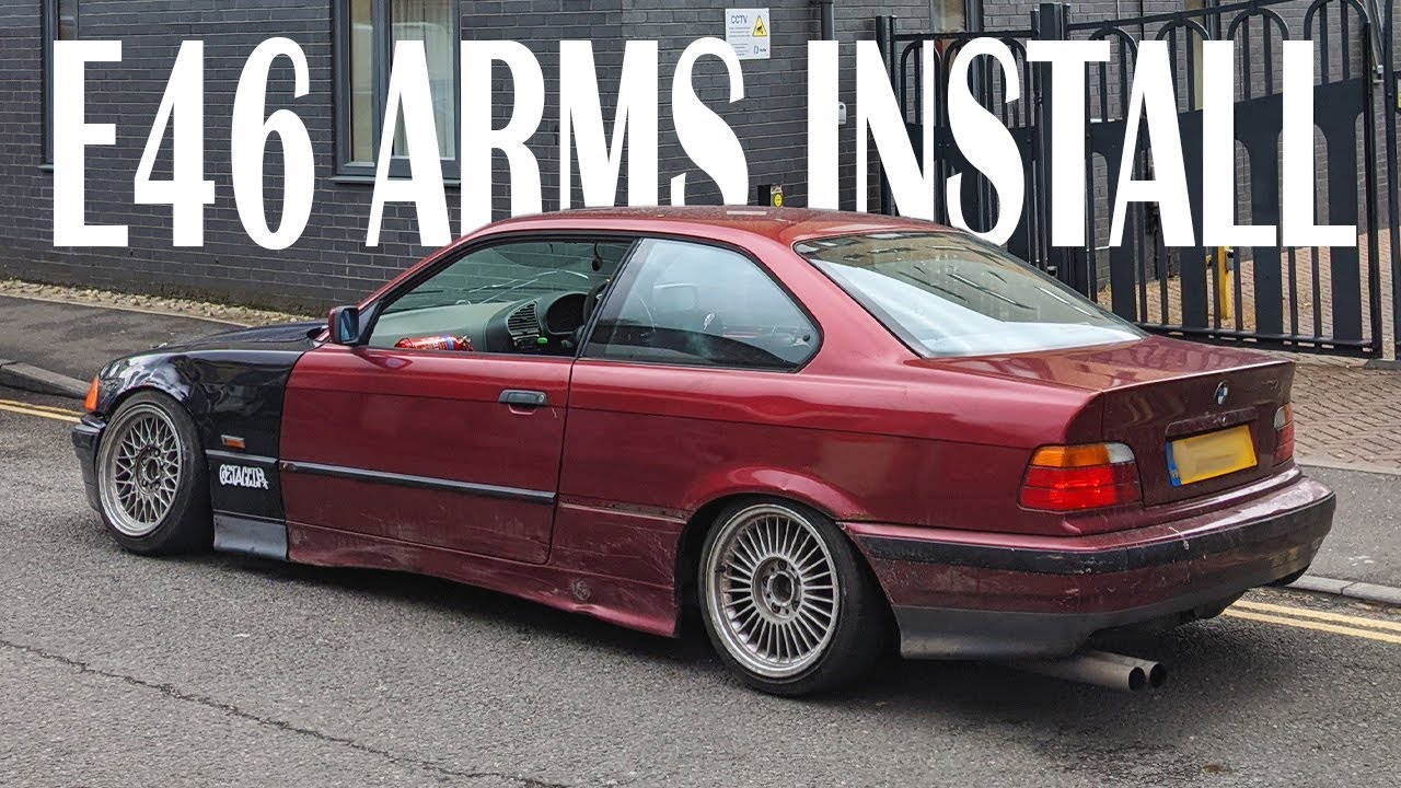 HOW TO INSTALL E46 ARM ON E36 DRIFT CAR