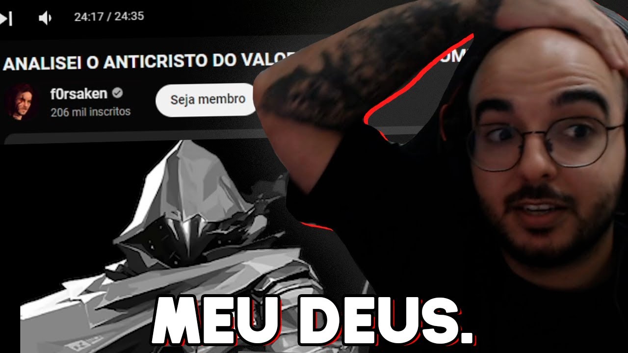 SACY REAGE: ANALISEI O ANTICRISTO DO VALORANT (OURO 1 DE OMEN) - f0rsaken análises