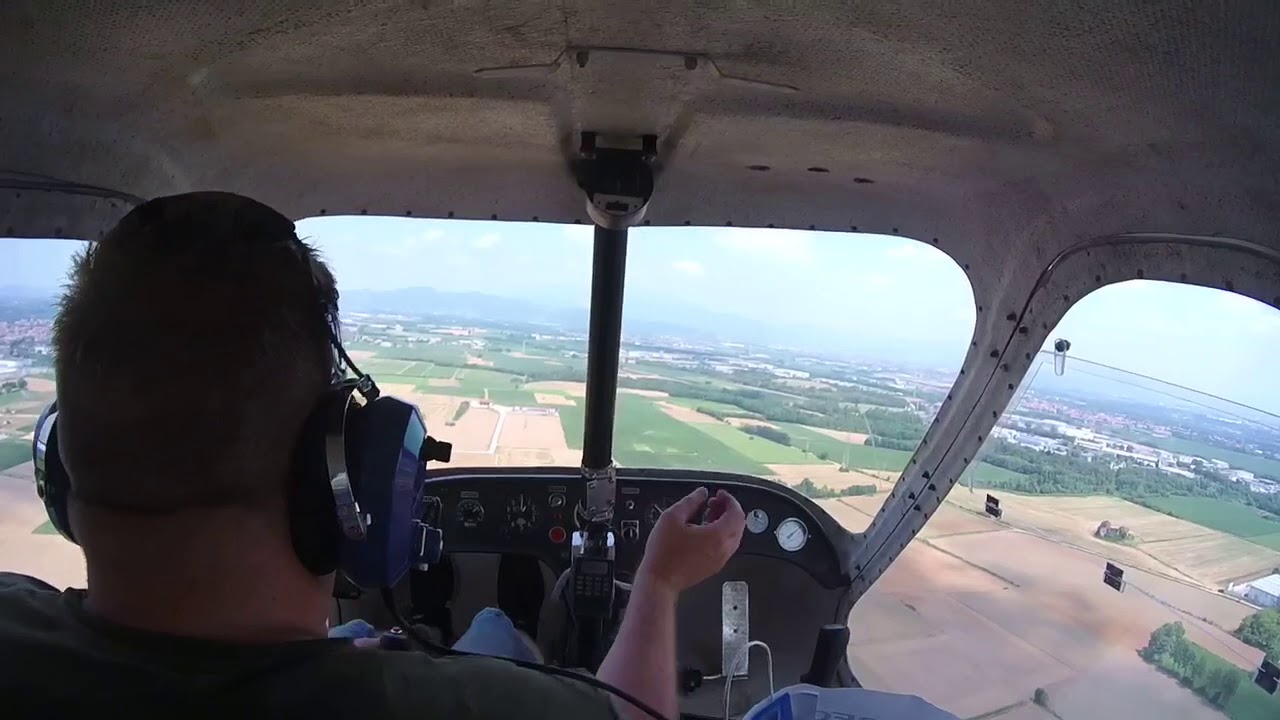 Volo in aereo tucano ferrari   Giugno 2018