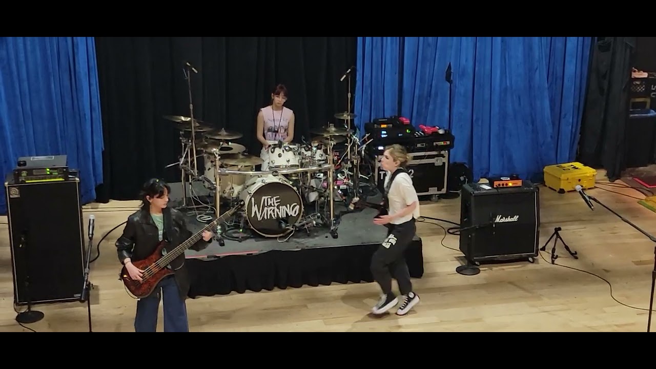The Warning! - Great soundcheck!