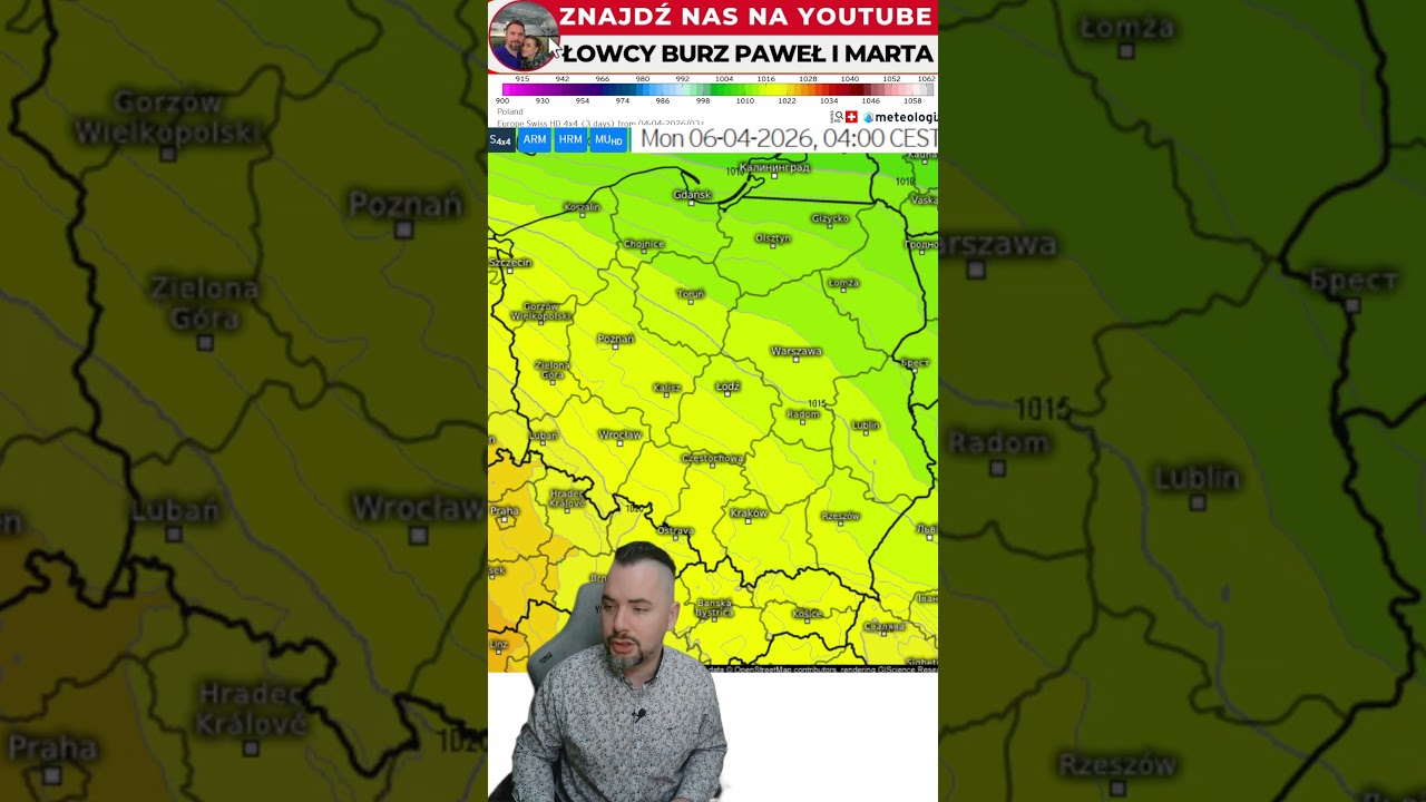 Pogoda na Wielką Niedzielę i noc #pogoda #polska