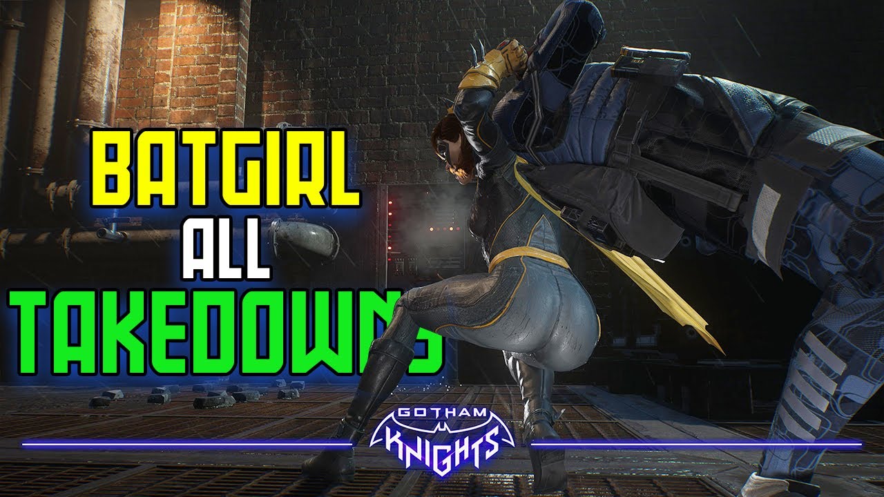 Gotham Knights | Batgirl All Takedowns | Ambush Takedowns | Silent Takedowns | Environment Takedowns