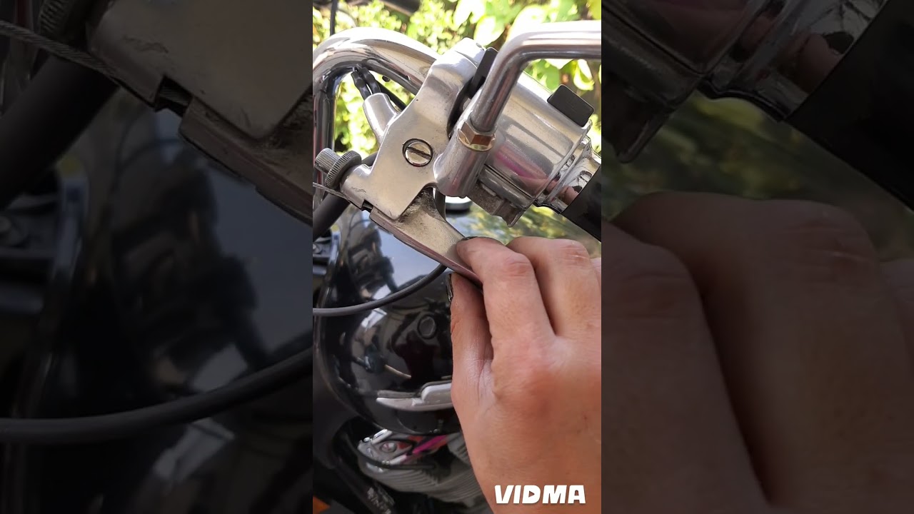 Cambio de chicote del clutch de moto Honda Shadow 1100cc.