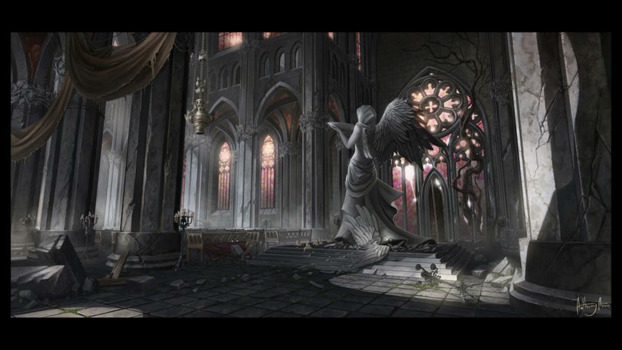 A wasted existence in a cold cathedral.
