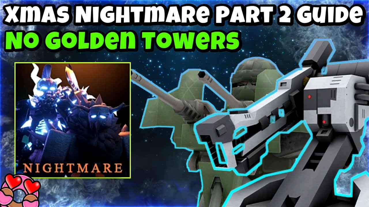 How to EASILY Beat XMAS Nightmare Part 2 with a Cheap Loadout | TDX