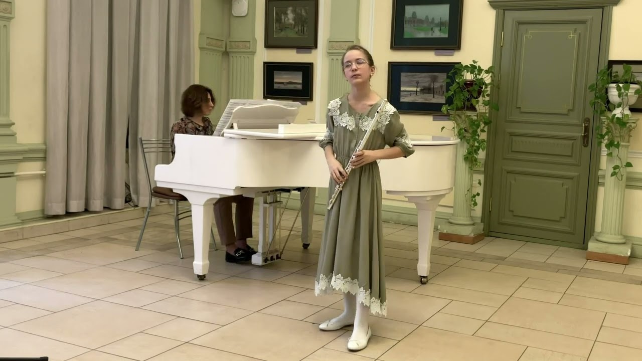 Chaminade, Flute Concertino in D major, Op. 107, Yuna Gurianova/ Шаминад - Концертино, Юна Гурьянова