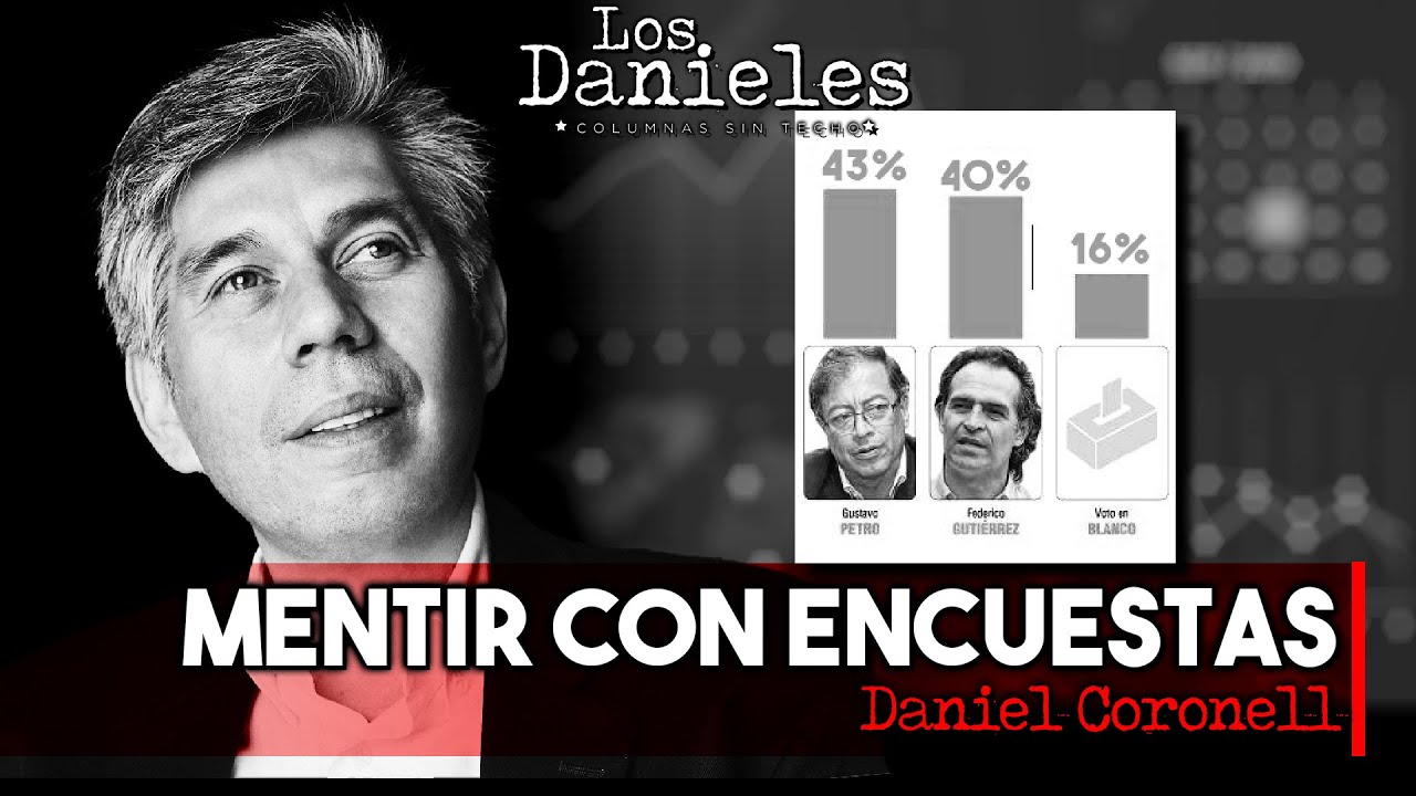 MENTIR CON ENCUESTAS: Columna de DANIEL CORONELL sobre las encuestas infladas.
